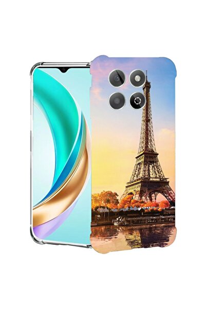 bestcase ¬Æ Husa compatibila Honor X8C, Anti Shock 1.5MM, Paris Eiffel Tower,...