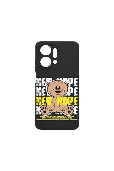 bestcase Θήκη Σιλικόνης Λεπτή Πριμιούμ 1.2MM, Συμβατή με Honor X7a, Teddy Bea...