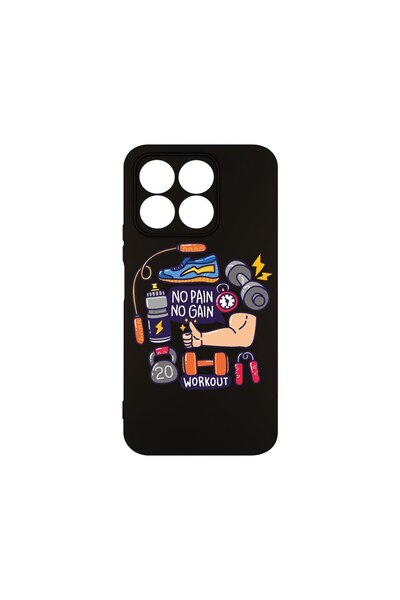 bestcase Husa BestCase® Silicon Premium, Compatibilă cu Honor X8B, No Pain No...