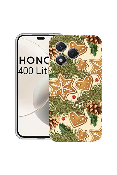 bestcase Husa pentru Honor 400 Lite 5G, BestCase¬Æ Clear Silicon 2MM, Xmas Pa...