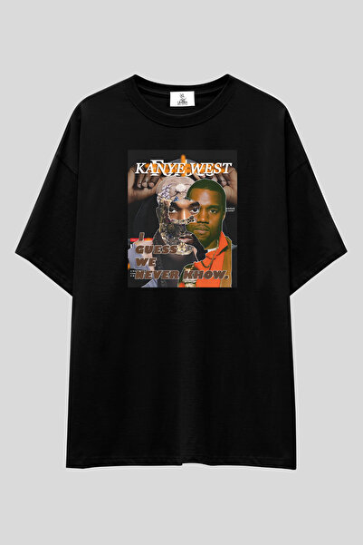 UmbraWear Kanye West T-Shirt |   Unisex 100% Cotton Black & White Printed Nic...