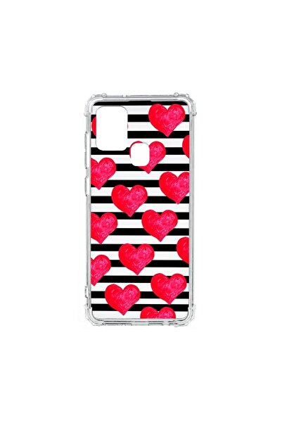 bestcase Husa Anti Shock Silicon Compatibila Cu Motorola Moto G60s, Hearts, M...