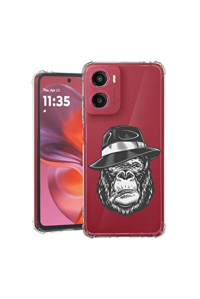 bestcase Θήκη συμβατή με Motorola Moto E15, Αντικραδασμική 1.5MM, Maffia Monk...
