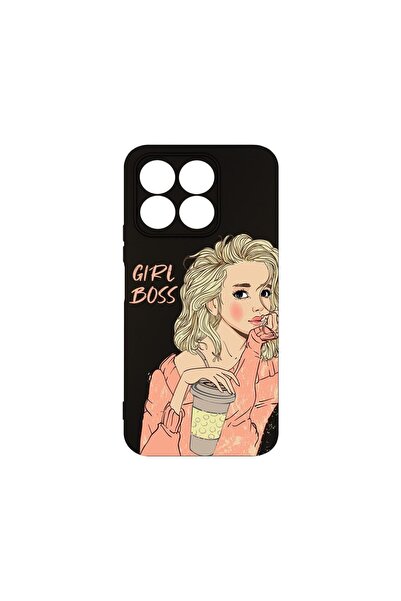 bestcase Husa BestCase¬Æ Premium Silicon, Compatibila Cu Honor X8B, Girl Boss...