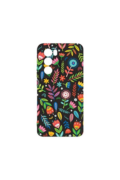 bestcase Θήκη Σιλικόνης Premium, Συμβατή με OPPO Reno12 Pro, Χαρούμενα Λουλού...