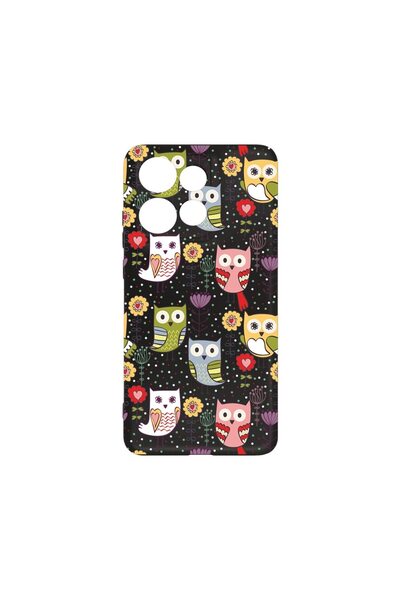 bestcase Husa pentru Motorola Edge 50 Neo, BestCase¬Æ Slim SIlicon 0.8MM, Owl...