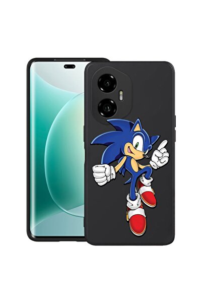 bestcase Θήκη για Honor 300 με σχέδιο Sonic Boom, TPU Ματ Εξαιρετικά Λεπτή, 2...