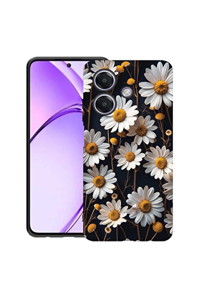 bestcase ¬Æ Husa pentru OPPO A60 5G / A40 / A40M, 3D Daisy, Slim Silicon 0.8M...