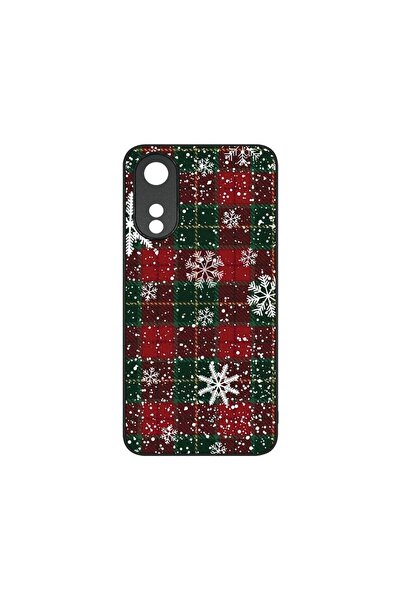 bestcase Λεπτή Γυάλινη Θήκη, Συμβατή με OPPO A78 5G / A58 5G, Χριστουγεννιάτι...
