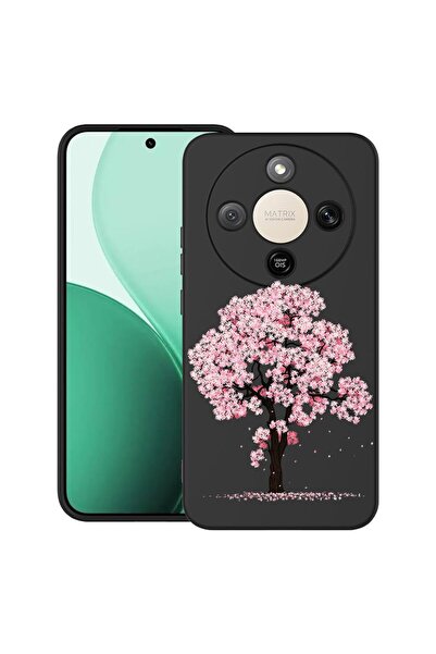 bestcase Υπέρλεπτη Θήκη TPU Συμβατή με Honor Magic8 Lite, Ανθισμένα Δέντρα Κε...