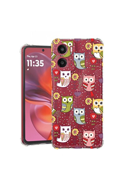 bestcase Θήκη για Motorola Moto G06 με σχέδιο κουκουβάγιας, Αντικραδασμική, Ε...
