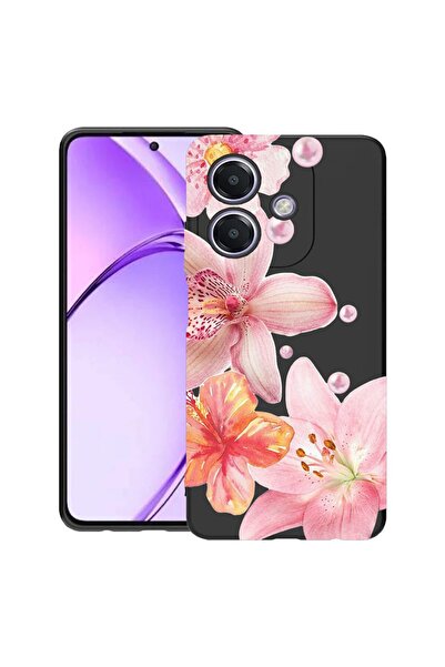 bestcase ¬Æ Husa TPU Ultra Slim Compatibila cu OPPO A40 / A40M / A60 5G, Flor...