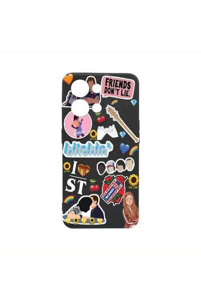 bestcase Husa Silicon, Compatibila Cu Oppo Reno8 Pro, Friends Don‚Äôt Lie, Re...