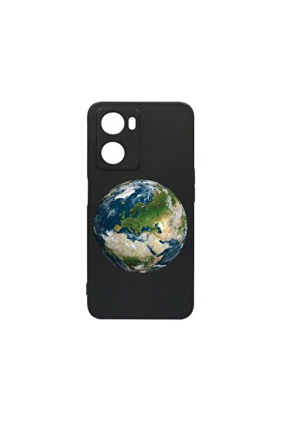 bestcase SLIM SIlicon 0.8MM Case, Compatible with OPPO A57s, Earth, Wear-Resi...