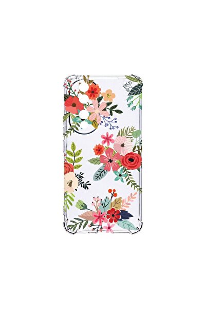 bestcase Αντικραδασμική Θήκη 1.5MM, Συμβατή με Honor 90, Λουλούδια, Αντοχή σε...