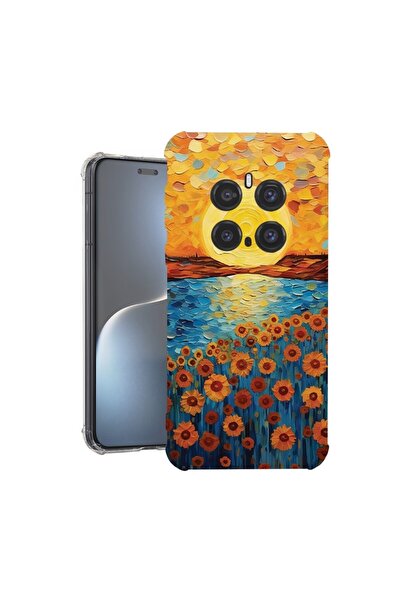 bestcase ¬Æ Husa pentru Honor Magic7 Pro, Anti Shock 1.5MM, Sunflower Paintin...