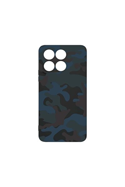 bestcase Husa BestCase¬Æ Slim SIlicon 0.8MM, Compatibila Cu Honor X6a, Camouf...