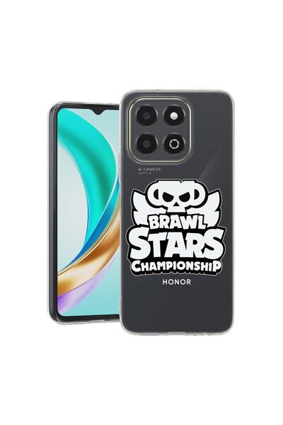 bestcase Θήκη για Honor X6b, BestCase® Διαφανής Σιλικόνη 2MM, Brawl Stars Cha...