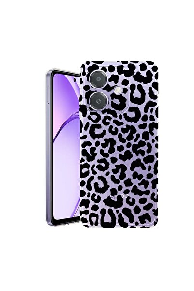 bestcase Husa pentru OPPO A40 / A40M, BestCase¬Æ Clear Silicon 2MM, Leopard, ...