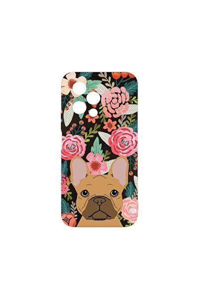 bestcase Husă Premium din Silicon, Compatibilă cu Honor 200 Lite, Câine și Fl...