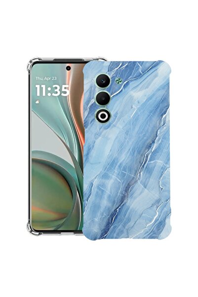 bestcase ¬Æ Husa Anti Shock pentru OPPO A5 5G cu Design Blue Marble, 2052056 ...