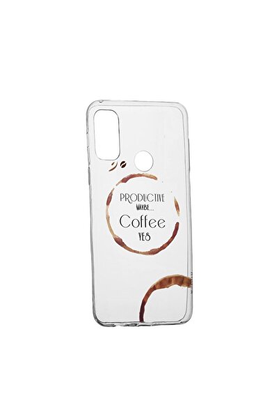 bestcase Husa Silicon Compatibila Cu Motorola Moto E40, Coffee, rezistenta la...