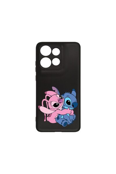 bestcase ¬Æ Husa Slim Silicon pentru Motorola Edge 50 Neo, Angel Hugging Stit...