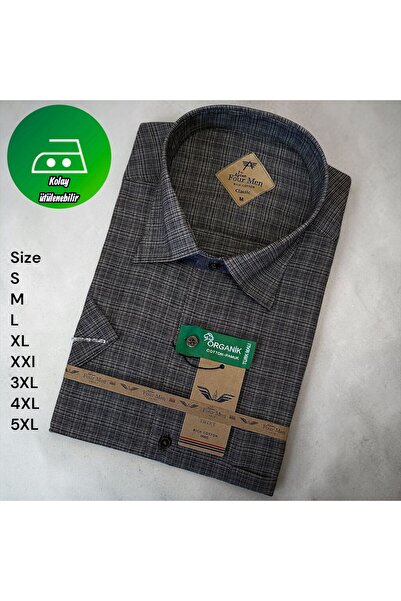 ALMİNA Classic Cut Single Pocket Cotton Shirt