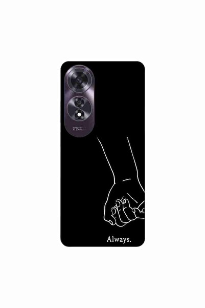 OEM Husa compatibila cu Oppo A60 4G Silicon Gel Tpu Model Cupluri Always