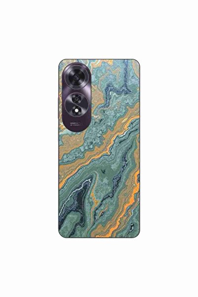 OEM Husa compatibila cu Oppo A60 4G Silicon Gel Tpu Model Forest Flame Marble