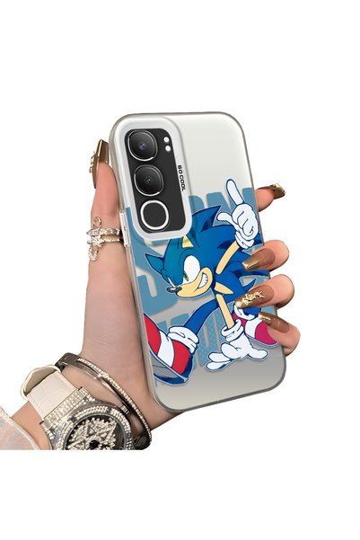 ucuc Vivo Y29 5g(V2420) Compatible Hard Acrylic Back Silicone Edge Lens Prote...