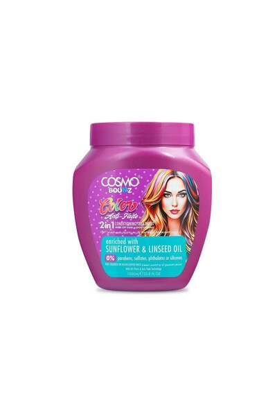 Cosmo Bounz Hair Care Color Anti Fade 2 In 1 Conditioning Treatment 1000ml