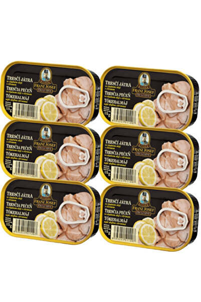 Franz Pachet 6x Josef Kaiser-Ficat de cod in suc propriu cu lamaie 115g