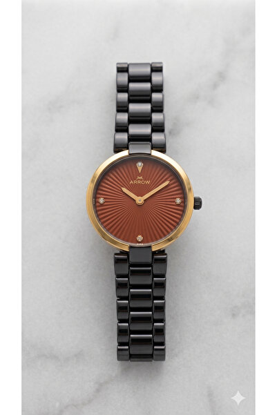 ARROW ساعة KVOGUES SMALL FACE 5928 L بمينا أحمر - كوارتز للسيدات