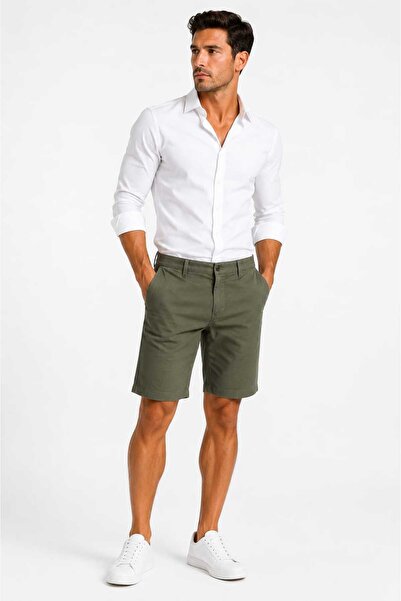 ANATOLIATEKSTILE Pantaloni Scurți Bărbați Mărimi Mari Casual Premium Bermude ...