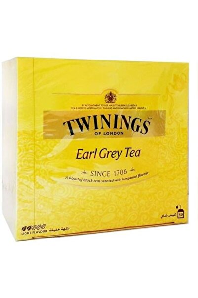 Twinings Goldline Earl Grey Black Tea Bags (50 Count)
