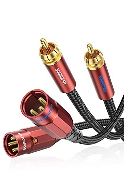 Other SOUNDFAM PREMIUM Cablu audio dual XLR la RCA, 1 m, 2 XLR tată la 2 RCA ...