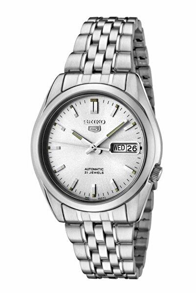 Seiko 5 Men Analogue Quartz Watch With Stainless Steel Bracelet – SNK355K1