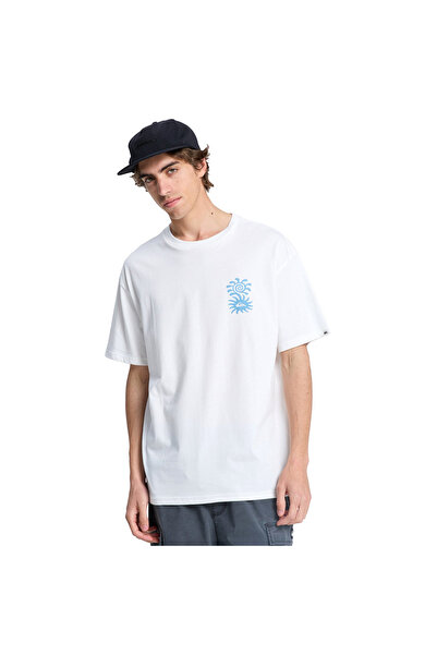 Quiksilver Evo Blossom Of Erkek Beyaz Outdoor T-Shirt EQYZT08264-15078