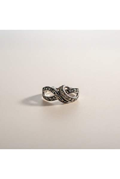 Oria Jewelry Inel din argint 925 cu marcasite