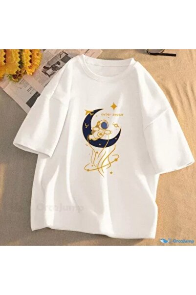 bellanova Unisex Oversize T-shirt με στάμπα Streetwear Άνετη εφαρμογή Daily P...