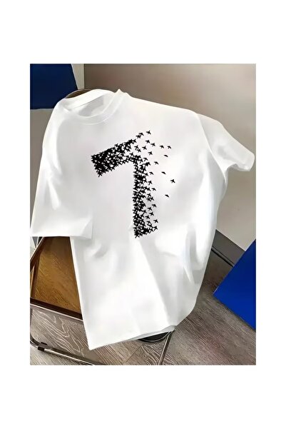 bellanova Unisex Oversize T-shirt με στάμπα Streetwear Άνετη εφαρμογή Daily P...