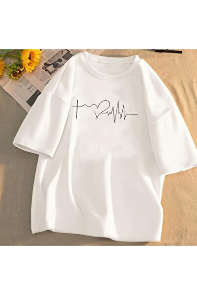 bellanova Unisex Oversize T-shirt με στάμπα Streetwear Άνετη εφαρμογή Daily P...