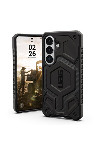 UAG Husa Monarch Pro Magnetic Samsung Galaxy S26 Plus Fibră de Carbon