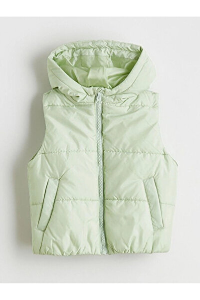 LC Waikiki Girl's Hooded Puffer Vest