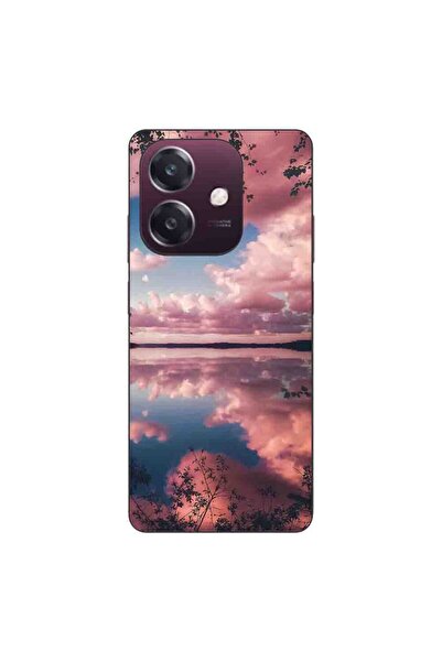 OEM Husa compatibila cu Oppo A60 5G Silicon Gel Tpu Model Pink Clouds
