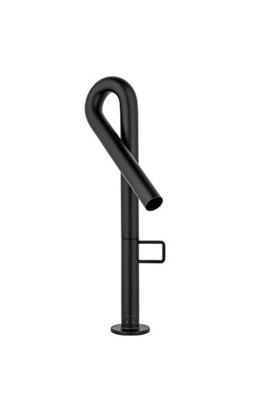 Fontana Fk-6125 Matte Black High Basin Faucet