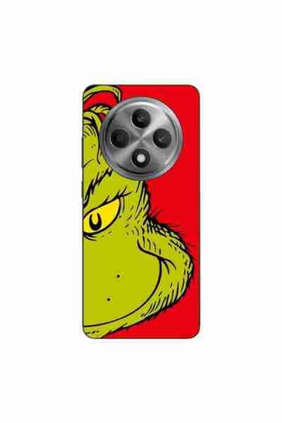 OEM Husa compatibila cu Oppo Reno12 FS Silicon Gel Tpu Model Craciun Grinch Face