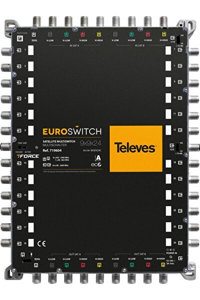 TELEVES EuroSwitch 9x9x24 ref. 719604