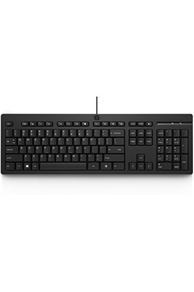 HP Full-size wired keyboard with USB Type-A connection